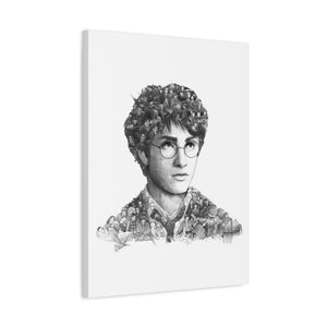 HARRY POTTER BLACK & WHITE CANVAS HARRY POTTER BLACK & WHITE CANVAS