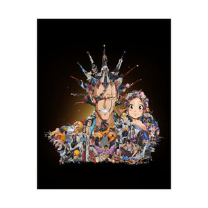 KENPACHI COLOR POSTER KENPACHI COLOR POSTER