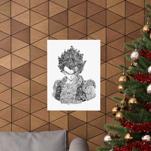 GOGETA BLACK & WHITE POSTER GOGETA BLACK & WHITE POSTER