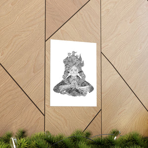 LUFFY GEAR 5 BLACK & WHITE POSTER LUFFY GEAR 5 BLACK & WHITE POSTER