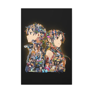 KIRITO ASUNA COLOR CANVAS KIRITO ASUNA COLOR CANVAS