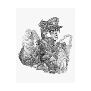 JOTARO BLACK & WHITE POSTER JOTARO BLACK & WHITE POSTER