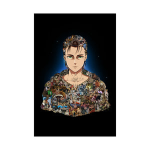 EREN YEAGER COLOR POSTER EREN YEAGER COLOR POSTER