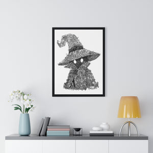 VIVI BLACK & WHITE FRAMED POSTER VIVI BLACK & WHITE FRAMED POSTER