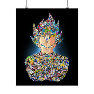 VEGETA WITH STORY COLOR POSTER VEGETA WITH STORY COLOR POSTER