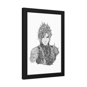 CLOUD BLACK & WHITE FRAMED POSTER CLOUD BLACK & WHITE FRAMED POSTER
