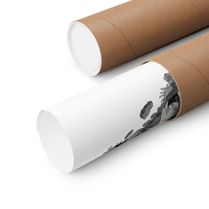 KAIJU NO. 8 BLACK & WHITE POSTER KAIJU NO. 8 BLACK & WHITE POSTER