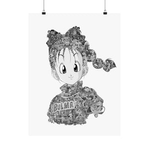 BULMA BLACK & WHITE POSTER BULMA BLACK & WHITE POSTER