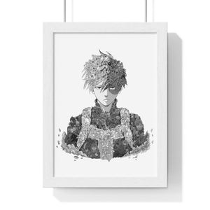 TODOROKI BLACK & WHITE FRAMED POSTER TODOROKI BLACK & WHITE FRAMED POSTER