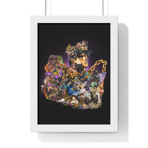 JOTARO COLOR FRAMED POSTER JOTARO COLOR FRAMED POSTER