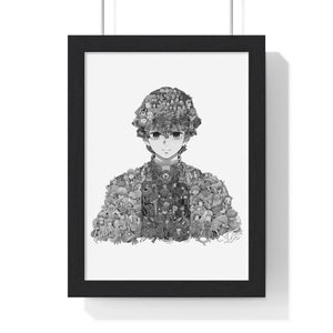 ZENITSU BLACK & WHITE FRAMED POSTER ZENITSU BLACK & WHITE FRAMED POSTER
