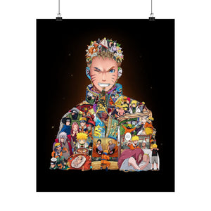 HOKAGE NARUTO COLOR POSTER HOKAGE NARUTO COLOR POSTER