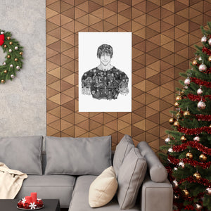 TOJI BLACK & WHITE POSTER TOJI BLACK & WHITE POSTER