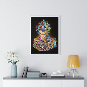 GOGETA COLOR FRAMED POSTER GOGETA COLOR FRAMED POSTER