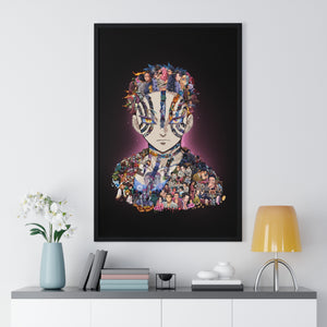 AKAZA COLOR FRAMED POSTER AKAZA COLOR FRAMED POSTER