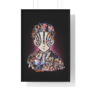 AKAZA COLOR FRAMED POSTER AKAZA COLOR FRAMED POSTER