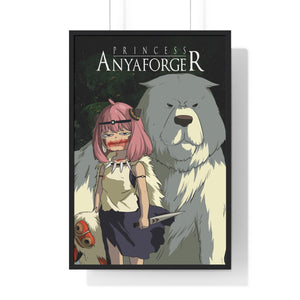 ANYA x MONONOKE COLOR FRAMED POSTER ANYA x MONONOKE COLOR FRAMED POSTER