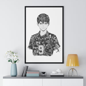 KAGEYAMA BLACK & WHITE FRAMED POSTER KAGEYAMA BLACK & WHITE FRAMED POSTER