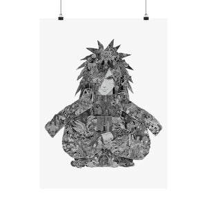 MADARA BLACK & WHITE POSTER MADARA BLACK & WHITE POSTER