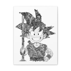 KID GOKU BLACK & WHITE CANVAS KID GOKU BLACK & WHITE CANVAS