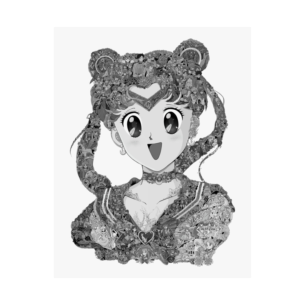 USAGI BLACK & WHITE POSTER USAGI BLACK & WHITE POSTER