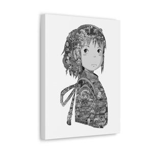 CHIHIRO BLACK & WHITE CANVAS CHIHIRO BLACK & WHITE CANVAS