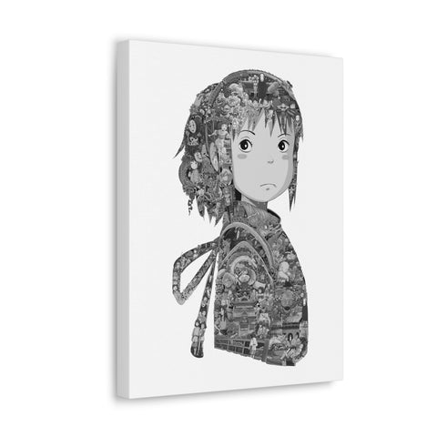 CHIHIRO BLACK & WHITE CANVAS CHIHIRO BLACK & WHITE CANVAS