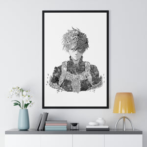 TODOROKI BLACK & WHITE FRAMED POSTER TODOROKI BLACK & WHITE FRAMED POSTER
