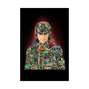 MIGHT GUY COLOR POSTER MIGHT GUY COLOR POSTER