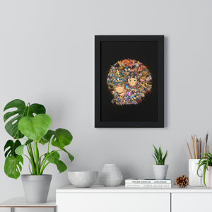 GRAVE OF THE FIREFLIES COLOR FRAMED POSTER GRAVE OF THE FIREFLIES COLOR FRAMED POSTER