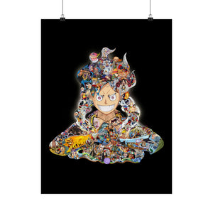 LUFFY GEAR 5 COLOR POSTER LUFFY GEAR 5 COLOR POSTER