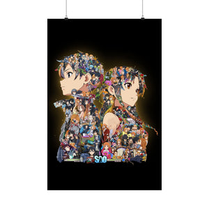 KIRITO ASUNA COLOR POSTER KIRITO ASUNA COLOR POSTER