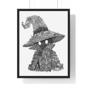 VIVI BLACK & WHITE FRAMED POSTER VIVI BLACK & WHITE FRAMED POSTER