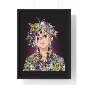 MELIODAS COLOR FRAMED POSTER MELIODAS COLOR FRAMED POSTER