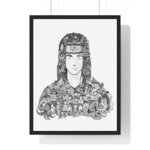 NEJI BLACK & WHITE FRAMED POSTER NEJI BLACK & WHITE FRAMED POSTER