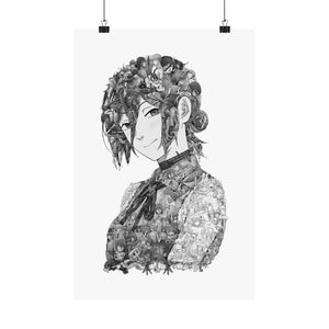 REZE BLACK & WHITE POSTER REZE BLACK & WHITE POSTER