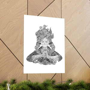 LUFFY GEAR 5 BLACK & WHITE POSTER LUFFY GEAR 5 BLACK & WHITE POSTER