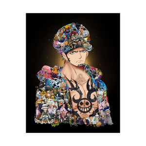 TRAFALGAR LAW COLOR POSTER TRAFALGAR LAW COLOR POSTER