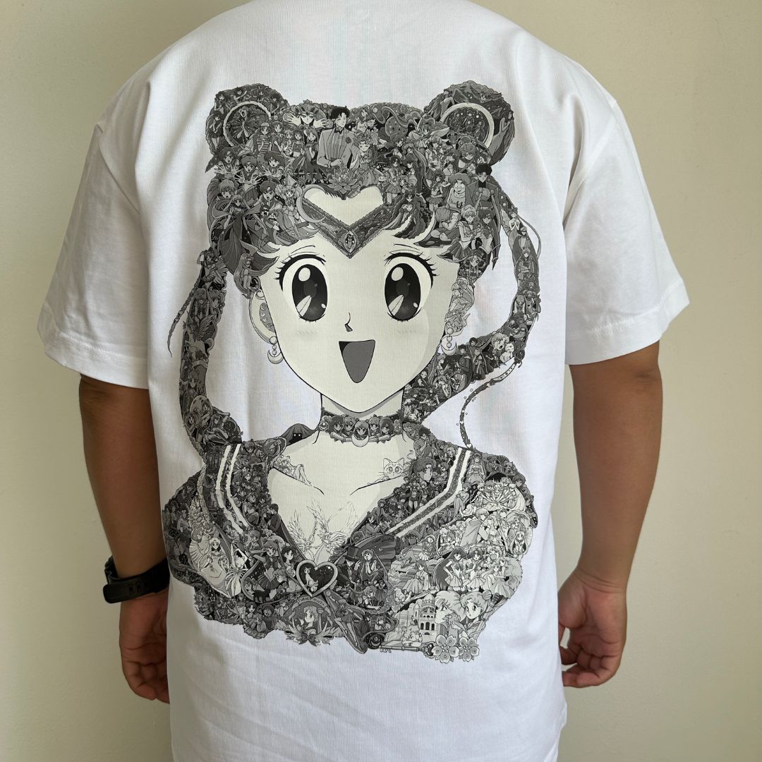 USAGI PREMIUM T-SHIRT (Art on back - Ship from Viet Nam)