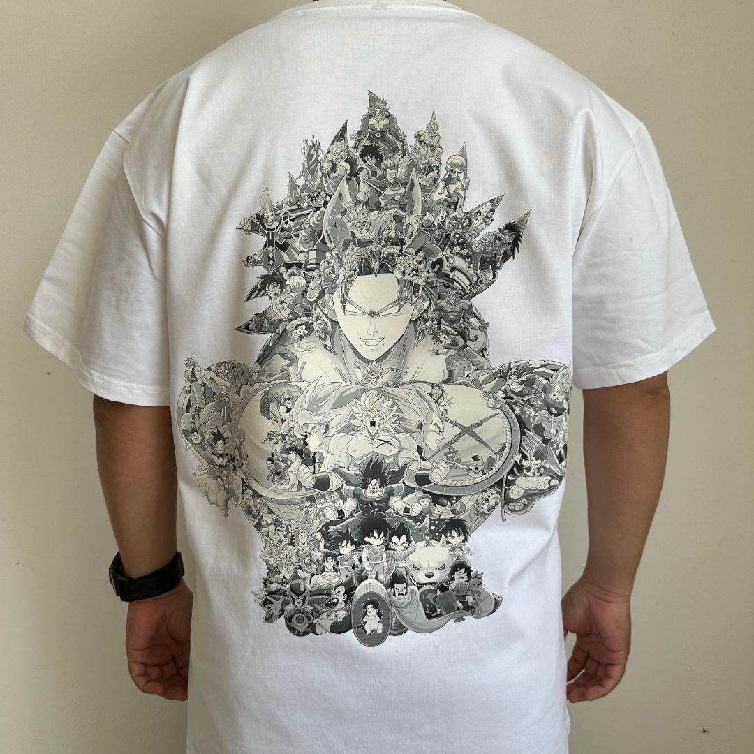 BROLY PREMIUM T-SHIRT (Art on back - Ship from Viet Nam)