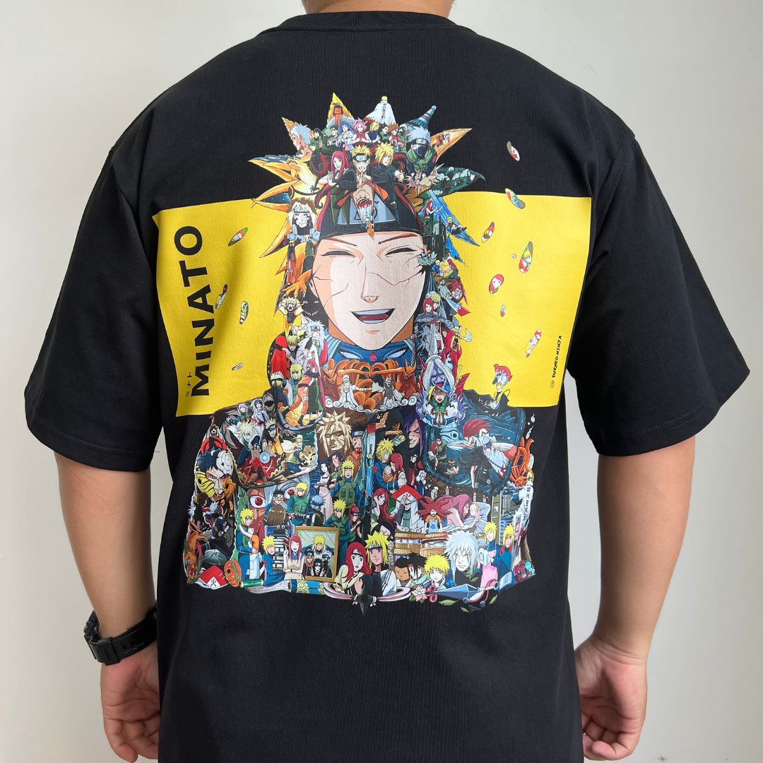 MINATO COLOR PREMIUM T-SHIRT (Art on back - Ship from Viet Nam)