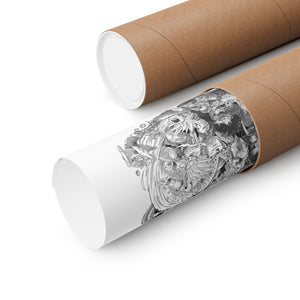 GOGETA BLACK & WHITE POSTER GOGETA BLACK & WHITE POSTER