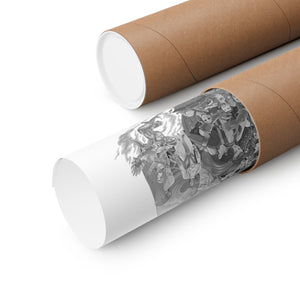 JADE BLACK & WHITE POSTER JADE BLACK & WHITE POSTER