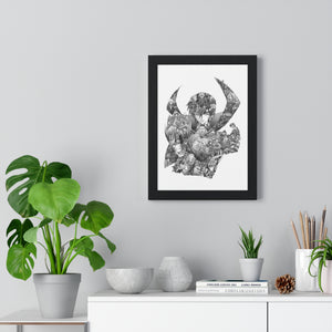 LELOUCH BLACK & WHITE FRAMED POSTER LELOUCH BLACK & WHITE FRAMED POSTER