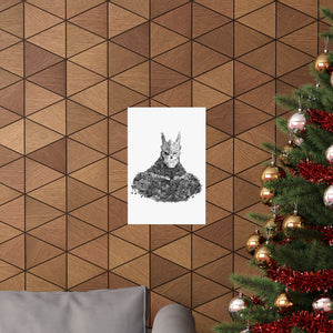 KAIJU NO. 8 BLACK & WHITE POSTER KAIJU NO. 8 BLACK & WHITE POSTER