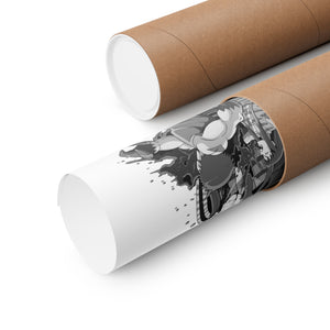 MUICHIRO BLACK & WHITE POSTER MUICHIRO BLACK & WHITE POSTER