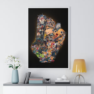 DENJI COLOR FRAMED POSTER DENJI COLOR FRAMED POSTER