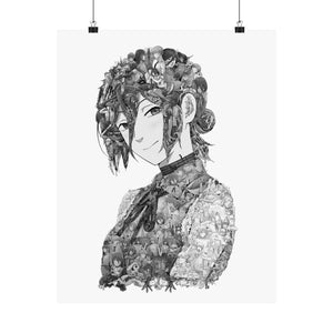 REZE BLACK & WHITE POSTER REZE BLACK & WHITE POSTER