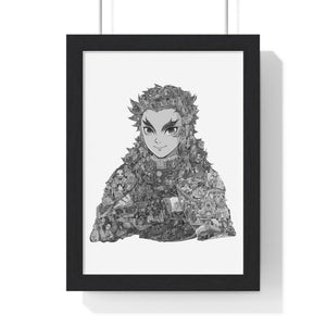 RENGOKU BLACK & WHITE FRAMED POSTER RENGOKU BLACK & WHITE FRAMED POSTER
