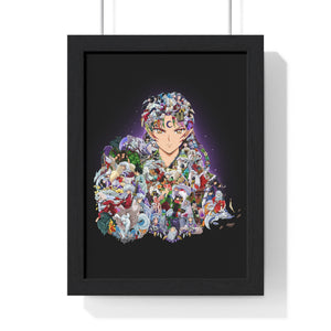 SESSHOMARU COLOR FRAMED POSTER SESSHOMARU COLOR FRAMED POSTER